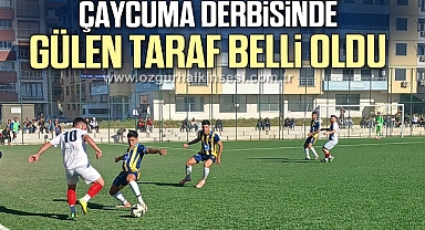 ÇAYCUMA DERBİSİNDE GÜLEN TARAF BELLİ OLDU