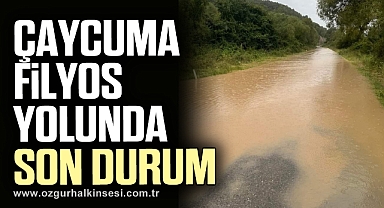 Çaycuma-Filyos yolunda son durum