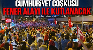 Cumhuriyet coşkusu Fener Alayı ile kutlanacak