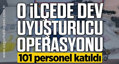 Dev uyuşturucu operasyonu... 6 şüpheli gözaltında!