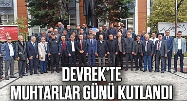 Devrek’te “Muhtarlar Günü” kutlandı