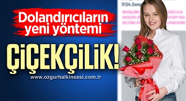 Zonguldak'ta dolandırıcıların yeni yöntemi: ÇİÇEKÇİLİK!