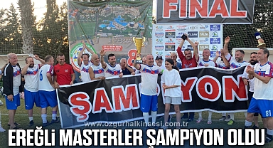 Ereğli Masterler şampiyon oldu