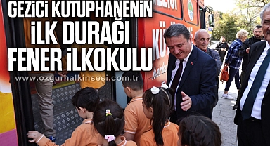Gezici Kütüphanenin İlk Durağı Fener İlkokulu