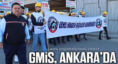 GMİS, ANKARA’DA 'ZORDAYIZ GEÇİNEMİYORUZ' MİTİNGİNE KATILDI