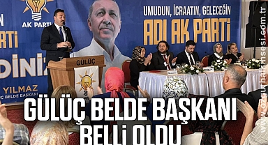 GÜLÜÇ BELDE BAŞKANI BELLİ OLDU