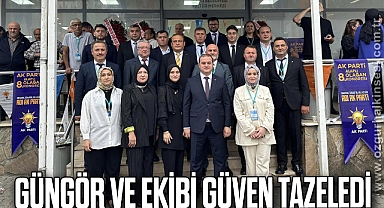 GÜNGÖR VE EKİBİ GÜVEN TAZELEDİ