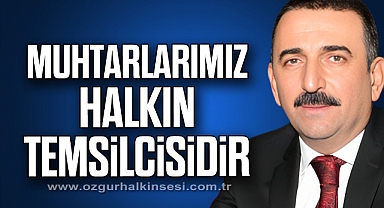 Hacıbektaşoğlu Muhtarlar Günü'nü kutladı