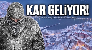 İlk kar yağışı görülecek