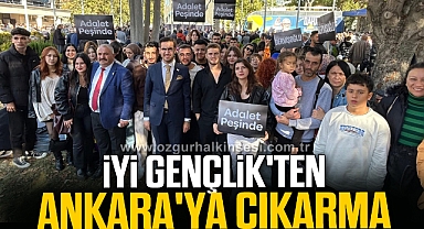 İYİ GENÇLİK'TEN ANKARA'YA ÇIKARMA