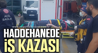 Karabük'te iş kazası: 1 yaralı
