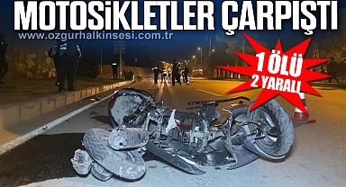 Karabük'te motosikletler çarpıştı