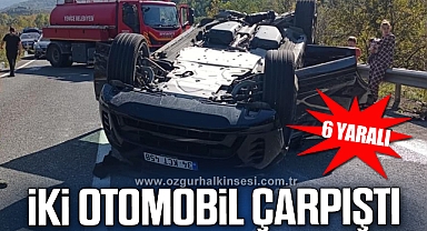 Karabük'te trafik kazası: 6 yaralı