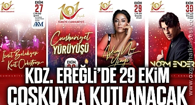 Kdz. Ereğli’de 29 Ekim coşkuyla kutlanacak