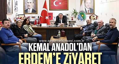 KEMAL ANADOL’DAN ERDEM’E ZİYARET