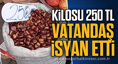 Kilosu 250 TL vatandaş isyan etti