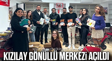 KIZILAY GÖNÜLLÜ MERKEZİ AÇILDI