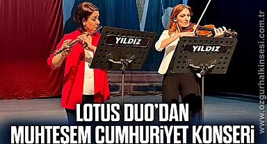 Lotus Duo’dan muhteşem Cumhuriyet konseri