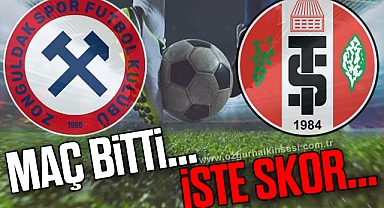 Maç bitti... İşte skor!