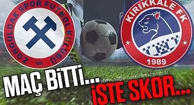Maç sona erdi... İşte skor!