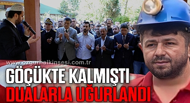 Madenci Ferdi Tayyar son yolculuğuna uğurlandı