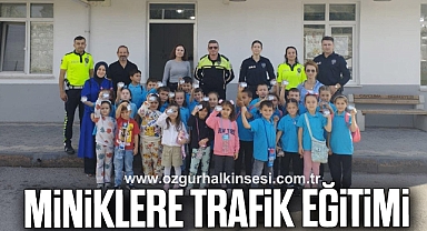  Miniklere Trafik Eğitimi