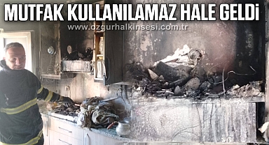 Mutfak kullanılamaz hale geldi