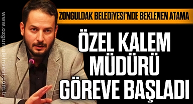 ÖZEL KALEM MÜDÜRÜ GÖREVE BAŞLADI