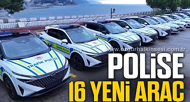 POLİSE 16 YENİ ARAÇ