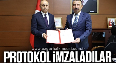 Protokol İmzaladılar