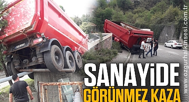 Sanayide görünmez kaza