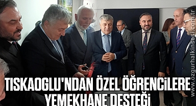 TISKAOGLU'NDAN ÖZEL ÖĞRENCİLERE YEMEKHANE DESTEĞİ