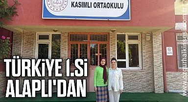 Türkiye 1.si Alaplı'dan