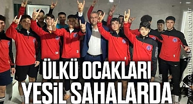 ÜLKÜ OCAKLARI YEŞİL SAHALARDA