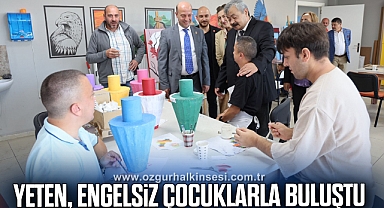 YETEN, ENGELSİZ ÇOCUKLARLA BULUŞTU