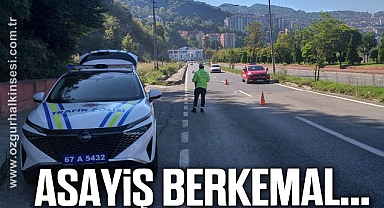 Zonguldak'ta jandarma ve polisin denetimleri sürüyor