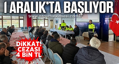 1 Aralık'ta kış lastiği uygulaması başlıyor