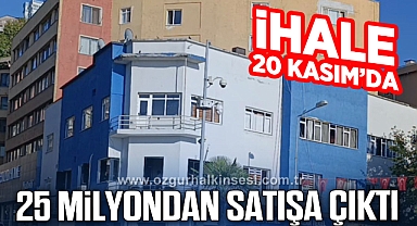 25 MİLYONDAN SATIŞA ÇIKTI