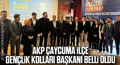 AKP Çaycuma İlçe Gençlik Kolları Başkanı belli oldu
