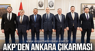 AKP'DEN ANKARA ÇIKARMASI