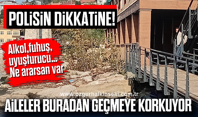 Alkol, fuhuş, uyuşturucu...Ne ararsan var 