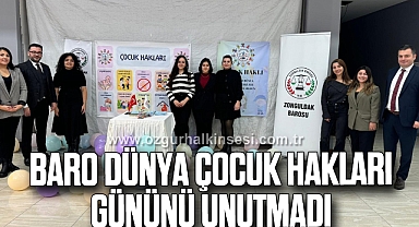 Baro Dünya Çocuk Hakları Gününü Unutmadı
