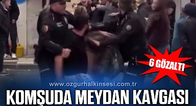 Bartın'da meydan kavgası: 6 gözaltı