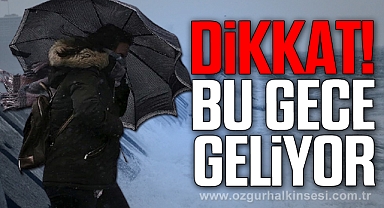 Batı Karadeniz’de Fırtına Bekleniyor!