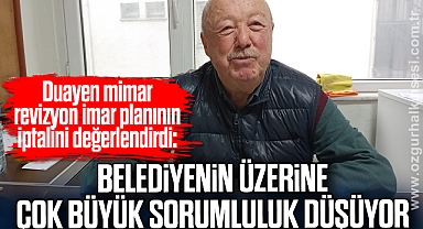 'Belediyenin üzerine çok büyük sorumluluk düşüyor'