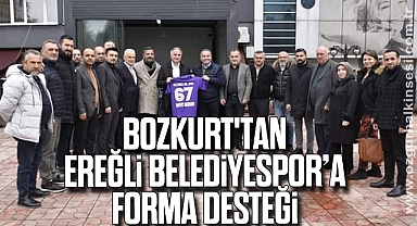BOZKURT'TAN EREĞLİ BELEDİYESPOR’A FORMA DESTEĞİ