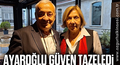 ÇGD Şube Başkanı Ayaroğlu güven tazeledi