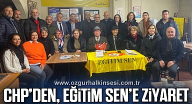 CHP'den, Eğitim Sen'e ziyaret