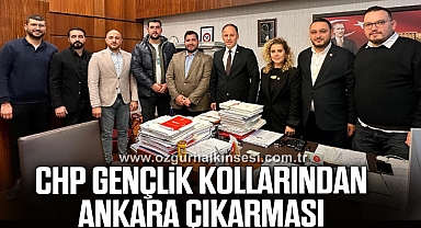 CHP Gençlik Kollarında Ankara Çıkarması