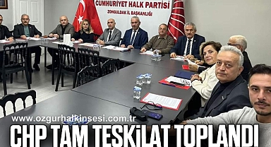 CHP tam teşkilat toplandı